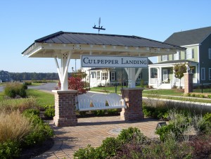 Culpepper Landing Sign