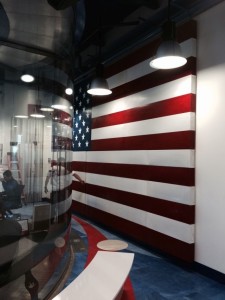iFly flag wall completed 7