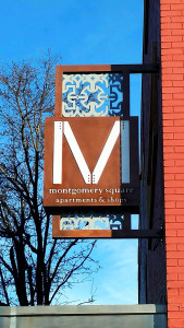 Montgomery Square Wall Sign