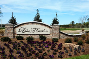 Lake Thrasher Monument